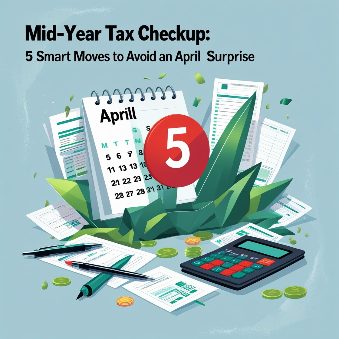 Mid-Year Tax Checkup: 5 Smart Moves to Avoid an April Surprise