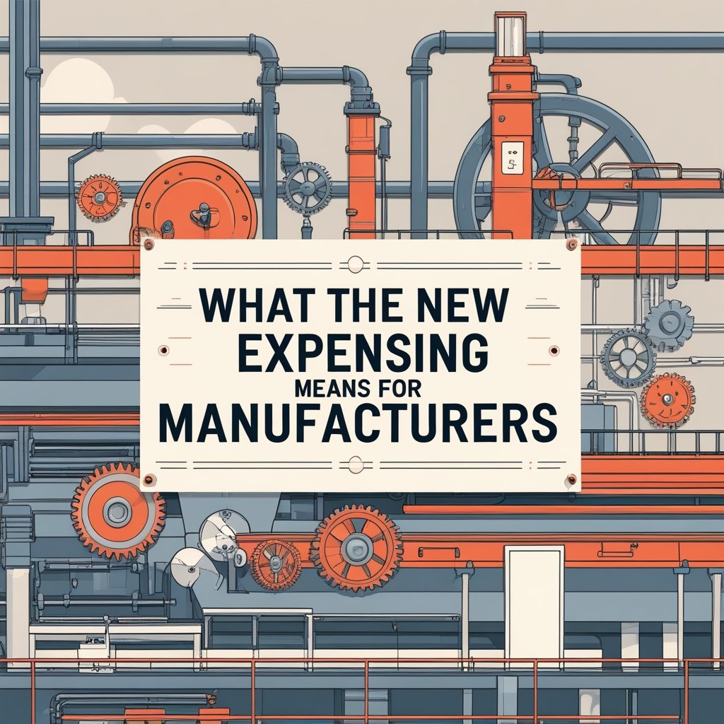 What the New OBBBA Expensing Means for Manufacturers